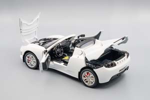 TESLA ROADSTER, БЕЛАЯ, 20 СМ — фото 7