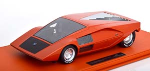 LANCIA STRATOS ZERO CONCEPT 1970 REDDISH BROWN