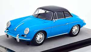 PORSCHE 356 KARMANN HARDTOP 1961 LIGHTBLUE DARKBLUE