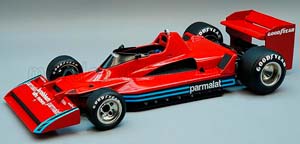 ALFA ROMEO F1 BRABHAM BT45C N 1 PAUL RICHARD TEST N.LAUDA, RED