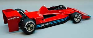 ALFA ROMEO F1  BRABHAM BT45C N 1 PAUL RICHARD TEST N.LAUDA, RED — фото 2