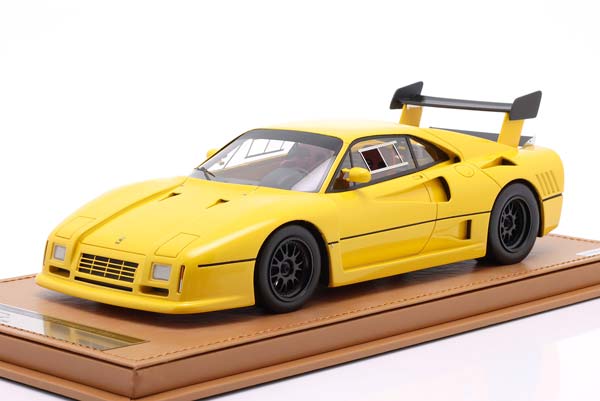 FERRARI 288 GTO EVOLUZIONE 1985 MODENA YELLOW / BLACK RIMS / ФЕРРАРИ 288 ГТО ЕВОЛУЗИОНЕ МОДЕНА ЖЕЛТЫЙ ЧЕРНЫЙ ДИСКИ