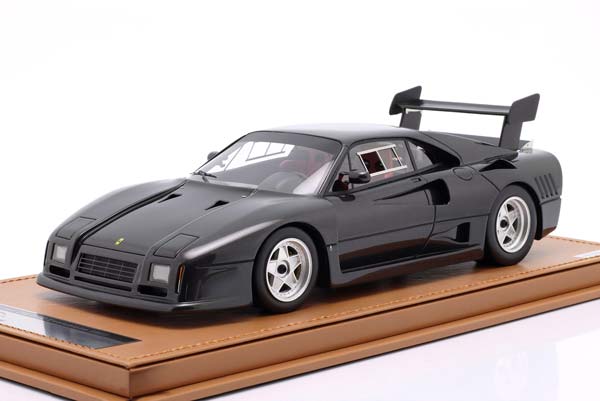 FERRARI 288 GTO EVOLUZIONE 1985 BLACK METALLIC / SILVER RIMS / ФЕРРАРИ 288 ГТО ЕВОЛУЗИОНЕ ЧЕРНЫЙ МЕТАЛЛИК СЕРЕБРИСТЫЙ ДИСКИ