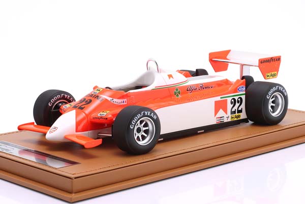 ALFA ROMEO 179 #22 MONACO GP FORMULA 1 1980 PATRICK DEPAILLER / АЛЬФА РОМЕО 179 ГРАН-ПРИ МОНАКО ФОРМУЛА-1 ПАТРИК ДЕПАЙЛЛЕР