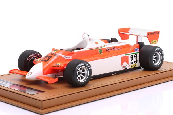 ALFA ROMEO 179 #23 MONACO GP FORMULA 1 1980 BRUNO GIACOMELLI / АЛЬФА РОМЕО 179 ГРАН-ПРИ МОНАКО ФОРМУЛА-1 БРУНО ГИАКОМЕЛЛИ