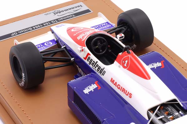 TOLEMAN TG184 #19 3RD BRITISH GP FORMULA 1 1984 AYRTON SENNA / ТОЛМАН TG184 3 МЕСТО ГРАН-ПРИ ВЕЛИКОБРИТАНИИ ФОРМУЛА-1 АЙРТОН СЕННА — фото 5