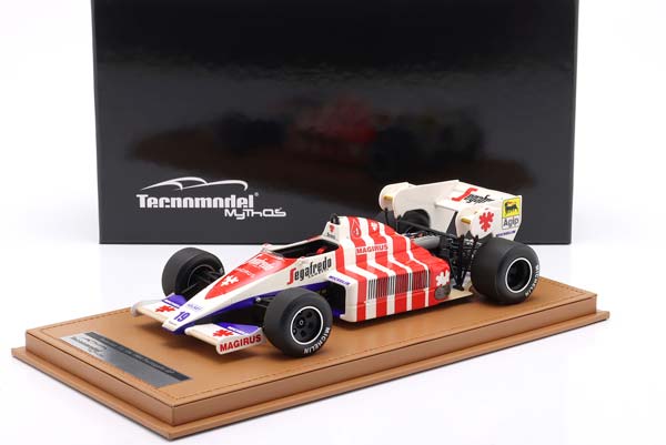 TOLEMAN TG184 #19 3RD PORTUGAL GP FORMULA 1 1984 AYRTON SENNA / ТОЛМАН TG184 3 МЕСТО ПОРТУГАЛ ГРАН-ПРИ ФОРМУЛА-1 АЙРТОН СЕННА — фото 3