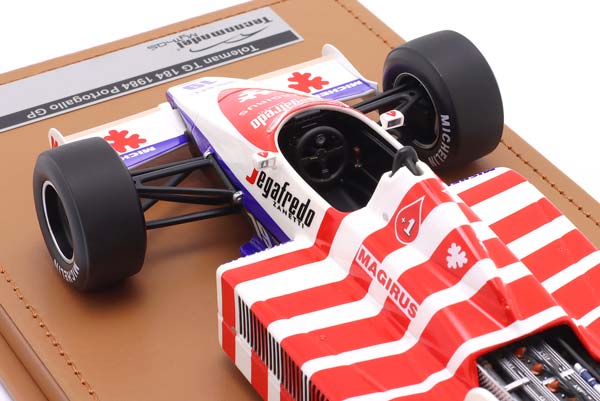 TOLEMAN TG184 #19 3RD PORTUGAL GP FORMULA 1 1984 AYRTON SENNA / ТОЛМАН TG184 3 МЕСТО ПОРТУГАЛ ГРАН-ПРИ ФОРМУЛА-1 АЙРТОН СЕННА — фото 5