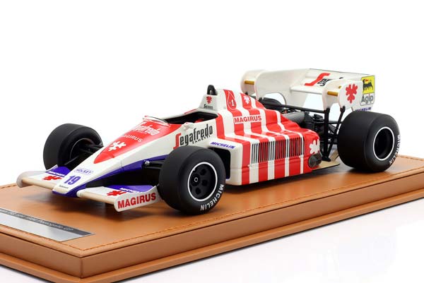TOLEMAN TG184 #19 3RD PORTUGAL GP FORMULA 1 1984 AYRTON SENNA / ТОЛМАН TG184 3 МЕСТО ПОРТУГАЛ ГРАН-ПРИ ФОРМУЛА-1 АЙРТОН СЕННА