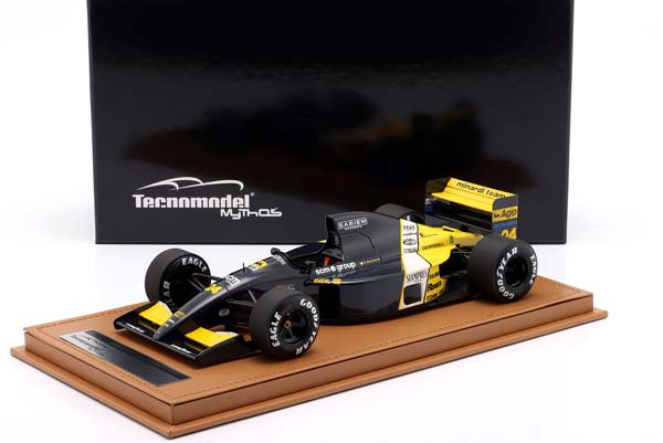 MINARDI M191 #24 BELGIAN GP FORMULA 1 1991 GIANNI MORBIDELLI / МИНАРДИ M191 БЕЛГИАН ГРАН-ПРИ ФОРМУЛА-1 ГИАННИ МОРБИДЕЛЛИ — фото 3
