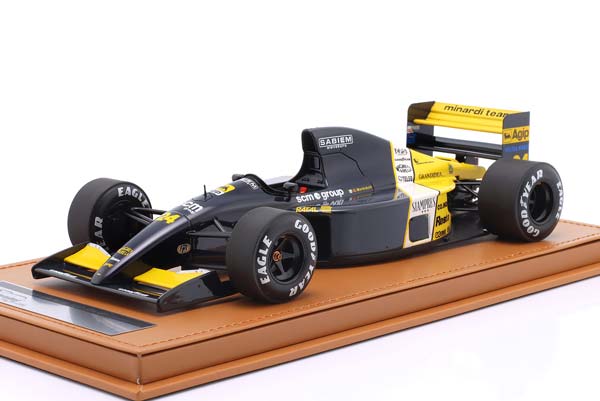 MINARDI M191 #24 BELGIAN GP FORMULA 1 1991 GIANNI MORBIDELLI / МИНАРДИ M191 БЕЛГИАН ГРАН-ПРИ ФОРМУЛА-1 ГИАННИ МОРБИДЕЛЛИ