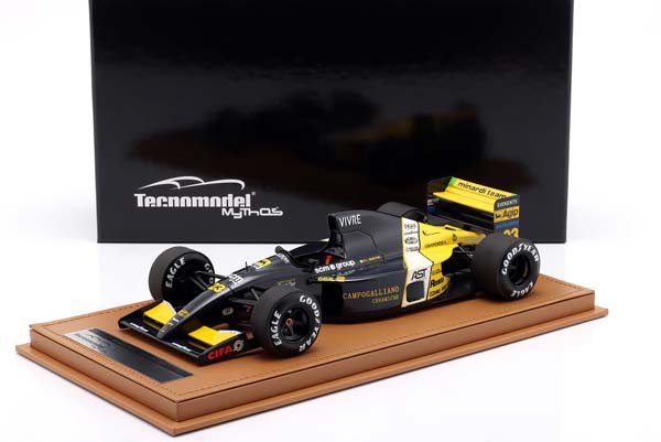 MINARDI M191 #23 9TH USA GP FORMULA 1 1991 PIERLUIGI MARTINI / МИНАРДИ M191 9 МЕСТО ГРАН-ПРИ США ФОРМУЛА-1 ПИРЛУИГИ МАРТИНИ — фото 3