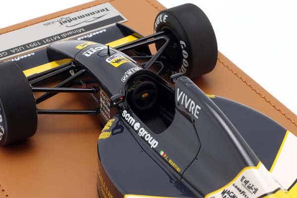 MINARDI M191 #23 9TH USA GP FORMULA 1 1991 PIERLUIGI MARTINI / МИНАРДИ M191 9 МЕСТО ГРАН-ПРИ США ФОРМУЛА-1 ПИРЛУИГИ МАРТИНИ — фото 5