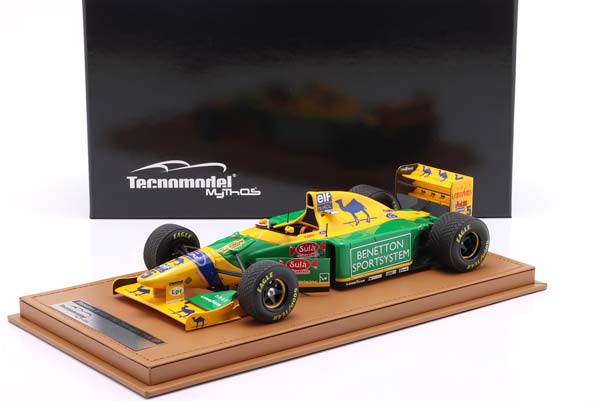 BENETTON B193B #5 EUROPE GP FORMULA 1 1993 MICHAEL SCHUMACHER / БЕНЕТТОН B193B #5 ГРАН-ПРИ ЕВРОПЫ ФОРМУЛА-1 1993 МИХАЭЛЬ ШУМАХЕР — фото 3