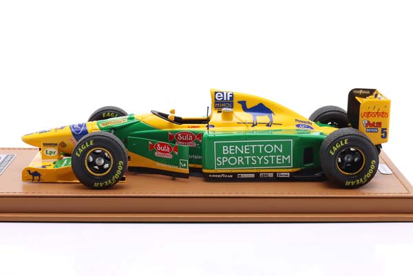 BENETTON B193B #5 EUROPE GP FORMULA 1 1993 MICHAEL SCHUMACHER / БЕНЕТТОН B193B #5 ГРАН-ПРИ ЕВРОПЫ ФОРМУЛА-1 1993 МИХАЭЛЬ ШУМАХЕР — фото 4