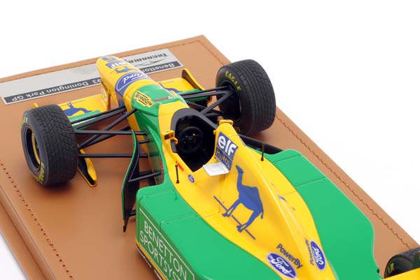 BENETTON B193B #5 EUROPE GP FORMULA 1 1993 MICHAEL SCHUMACHER / БЕНЕТТОН B193B #5 ГРАН-ПРИ ЕВРОПЫ ФОРМУЛА-1 1993 МИХАЭЛЬ ШУМАХЕР — фото 5