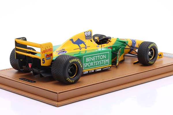 BENETTON B193B #5 EUROPE GP FORMULA 1 1993 MICHAEL SCHUMACHER / БЕНЕТТОН B193B #5 ГРАН-ПРИ ЕВРОПЫ ФОРМУЛА-1 1993 МИХАЭЛЬ ШУМАХЕР — фото 2