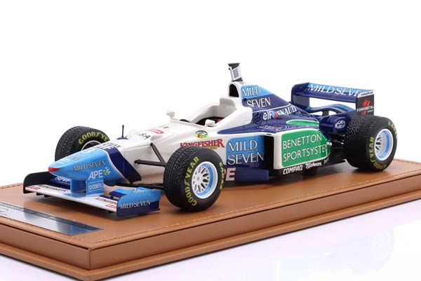 BENETTON B196 #3 2ND BRAZILIAN GP FORMULA 1 1996 JEAN ALESI / БЕНЕТТОН B196 2 МЕСТО БРАЗИЛИИ ГРАН-ПРИ ФОРМУЛА-1 ЖАН АЛЕЗИ