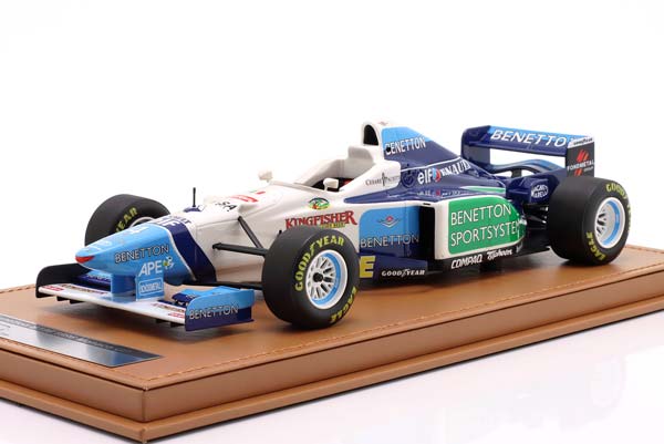BENETTON B196 #4 MONACO GP FORMULA 1 1996 GERHARD BERGER / БЕНЕТТОН B196 ГРАН-ПРИ МОНАКО ФОРМУЛА-1 ГЕРХАРД БЕРГЕР