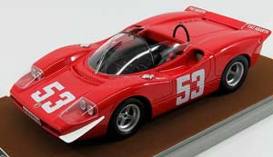 ABARTH 2000S N53 WINNER NURBURGRING 1969 T.HEZEMANS, RED