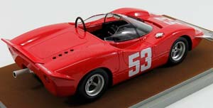 ABARTH 2000S N53 WINNER NURBURGRING 1969 T.HEZEMANS, RED — фото 2