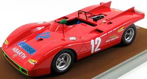 ABARTH 2000SP №12 TARGA FLORIO 1971 TARAMAZZO - OSTINI, RED