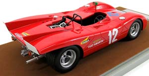 ABARTH 2000SP #12 TARGA FLORIO 1971 TARAMAZZO - OSTINI, RED — фото 2