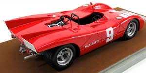 ABARTH 2000SP #9 MUGELLO 1971 N.VACCARELLA, RED — фото 2