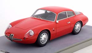 ALFA ROMEO GIULLIETTA SZ CODA TRONCA PRESS VERSION 1963 RED