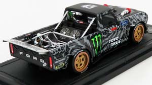 FORD F-150 PICK-UP #43 HOONIGAN 1977 KEN BLOCK, BLACK WHITE — фото 2