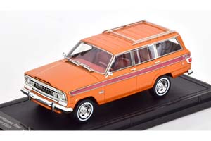 JEEP GRAND WAGONEER 1989 ORANGE METALLIC