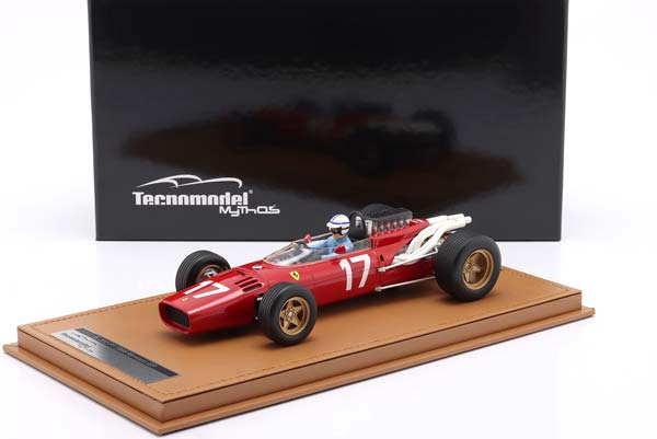 FERRARI 312/66 #17 MONACO GP FORMULA 1 1966 JOHN SURTEES / ФЕРРАРИ 312/66 ГРАН-ПРИ МОНАКО ФОРМУЛА-1 ДЖОХН СУРТИС — фото 3