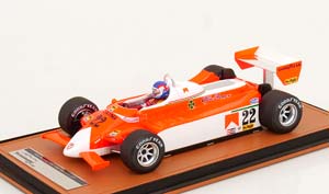 ALFA ROMEO 179 GP MONACO 1980 WITH DECALS DEPAILLER LIMITED EDITION 55 PCS WITH SHOWCASE AND DRIVER / АЛЬФА РОМЕО 179 ГРАН-ПРИ МОНАКО ДЕКАЛИ ДЕПАЙЛЛЕР ЛИМИТИРОВАННАЯ СЕРИЯ 55 ШТ БОКС ДРИВЕР