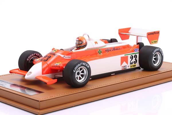 ALFA ROMEO 179 #23 MONACO GP FORMULA 1 1980 BRUNO GIACOMELLI / АЛЬФА РОМЕО 179 ГРАН-ПРИ МОНАКО ФОРМУЛА-1 БРУНО ГИАКОМЕЛЛИ