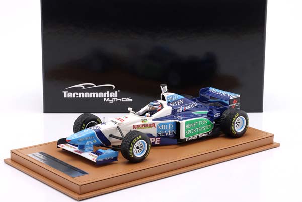 BENETTON B196 #4 SPANISH GP FORMULA 1 1996 GERHARD BERGER / БЕНЕТТОН B196 СПАНИШ ГРАН-ПРИ ФОРМУЛА-1 ГЕРХАРД БЕРГЕР — фото 3