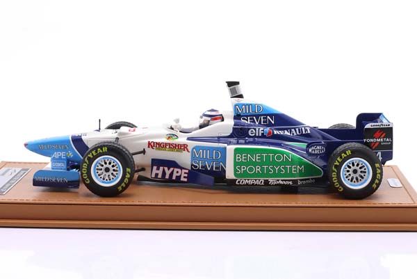 BENETTON B196 #4 SPANISH GP FORMULA 1 1996 GERHARD BERGER / БЕНЕТТОН B196 СПАНИШ ГРАН-ПРИ ФОРМУЛА-1 ГЕРХАРД БЕРГЕР — фото 4