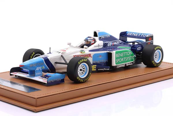 BENETTON B196 #4 MONACO GP FORMULA 1 1996 GERHARD BERGER / БЕНЕТТОН B196 ГРАН-ПРИ МОНАКО ФОРМУЛА-1 ГЕРХАРД БЕРГЕР
