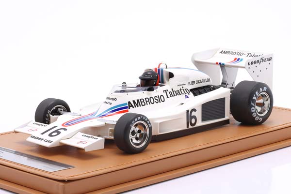 SHADOW DN8 #16 9TH SWEDISH GP FORMULA 1 1977 JACKIE OLIVER / ШАДОВ DN8 9 МЕСТО СВЕДИШ ГРАН-ПРИ ФОРМУЛА-1 ДЖАКИ ОЛИВЕР