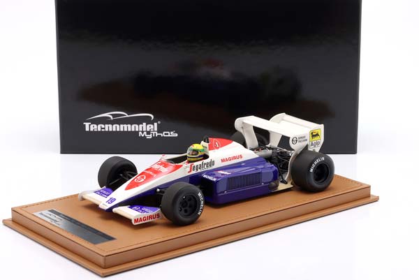 TOLEMAN TG184 #19 3RD BRITISH GP FORMULA 1 1984 AYRTON SENNA / ТОЛМАН TG184 3 МЕСТО ГРАН-ПРИ ВЕЛИКОБРИТАНИИ ФОРМУЛА-1 АЙРТОН СЕННА — фото 3