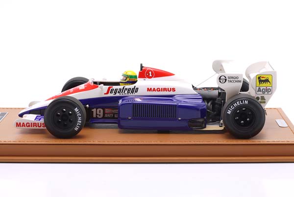 TOLEMAN TG184 #19 3RD BRITISH GP FORMULA 1 1984 AYRTON SENNA / ТОЛМАН TG184 3 МЕСТО ГРАН-ПРИ ВЕЛИКОБРИТАНИИ ФОРМУЛА-1 АЙРТОН СЕННА — фото 4