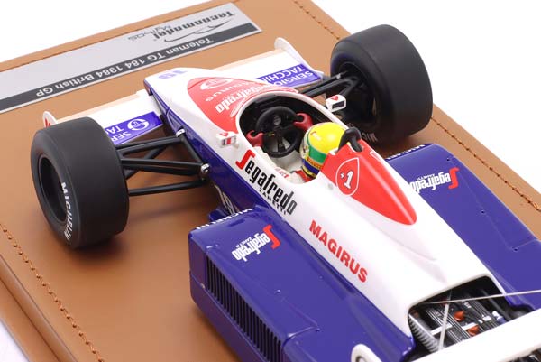 TOLEMAN TG184 #19 3RD BRITISH GP FORMULA 1 1984 AYRTON SENNA / ТОЛМАН TG184 3 МЕСТО ГРАН-ПРИ ВЕЛИКОБРИТАНИИ ФОРМУЛА-1 АЙРТОН СЕННА — фото 5