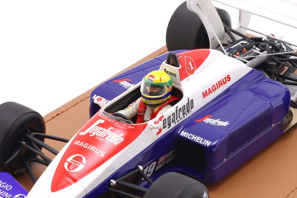TOLEMAN TG184 #19 3RD BRITISH GP FORMULA 1 1984 AYRTON SENNA / ТОЛМАН TG184 3 МЕСТО ГРАН-ПРИ ВЕЛИКОБРИТАНИИ ФОРМУЛА-1 АЙРТОН СЕННА — фото 6
