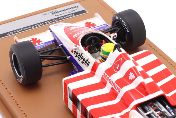 TOLEMAN TG184 #19 3RD PORTUGAL GP FORMULA 1 1984 AYRTON SENNA / ТОЛМАН TG184 3 МЕСТО ПОРТУГАЛ ГРАН-ПРИ ФОРМУЛА-1 АЙРТОН СЕННА — фото 5