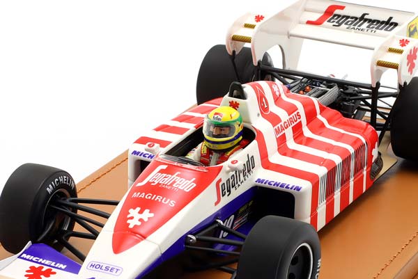 TOLEMAN TG184 #19 3RD PORTUGAL GP FORMULA 1 1984 AYRTON SENNA / ТОЛМАН TG184 3 МЕСТО ПОРТУГАЛ ГРАН-ПРИ ФОРМУЛА-1 АЙРТОН СЕННА — фото 6