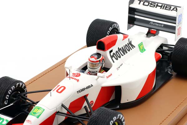 FOOTWORK FA13 #10 9TH BELGIUM GP FORMULA 1 1992 AGURI SUZUKI / ФУТВОРК FA13 #10 9 МЕСТО ГРАН-ПРИ БЕЛЬГИИ ФОРМУЛА-1 1992 АГУРИ СУЗУКИ