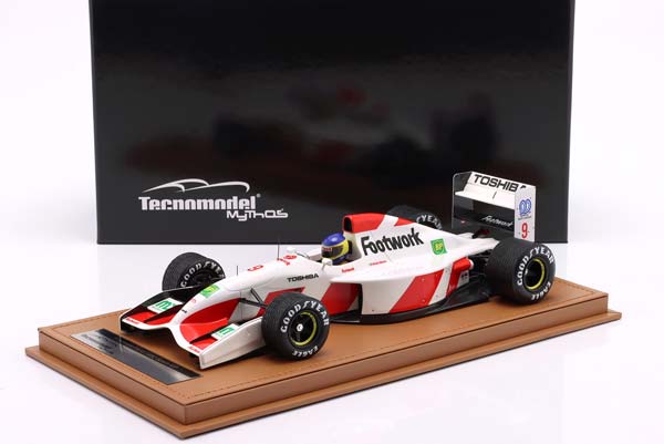 FOOTWORK FA13 #9 5TH SPAIN GP FORMULA 1 1992 MICHELE ALBORETO / ФУТВОРК FA13 #9 5 МЕСТО ГРАН-ПРИ ИСПАНИИ ФОРМУЛА-1 1992 МИКЕЛЕ АЛЬБОРЕТО — фото 3