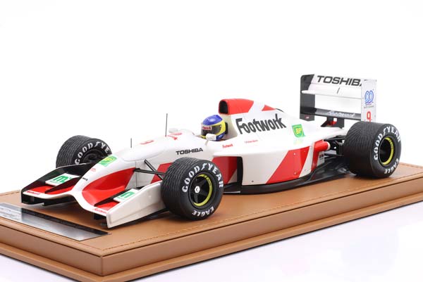 FOOTWORK FA13 #9 5TH SPAIN GP FORMULA 1 1992 MICHELE ALBORETO / ФУТВОРК FA13 #9 5 МЕСТО ГРАН-ПРИ ИСПАНИИ ФОРМУЛА-1 1992 МИКЕЛЕ АЛЬБОРЕТО — фото 1