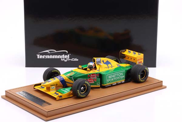 BENETTON B193B #5 2ND BRITISH GP FORMULA 1 1993 MICHAEL SCHUMACHER / БЕНЕТТОН B193B 2 МЕСТО ГРАН-ПРИ ВЕЛИКОБРИТАНИИ ФОРМУЛА-1 МИХАЭЛЬ ШУМАХЕР — фото 3