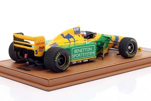 BENETTON B193B #5 2ND BRITISH GP FORMULA 1 1993 MICHAEL SCHUMACHER / БЕНЕТТОН B193B 2 МЕСТО ГРАН-ПРИ ВЕЛИКОБРИТАНИИ ФОРМУЛА-1 МИХАЭЛЬ ШУМАХЕР — фото 2