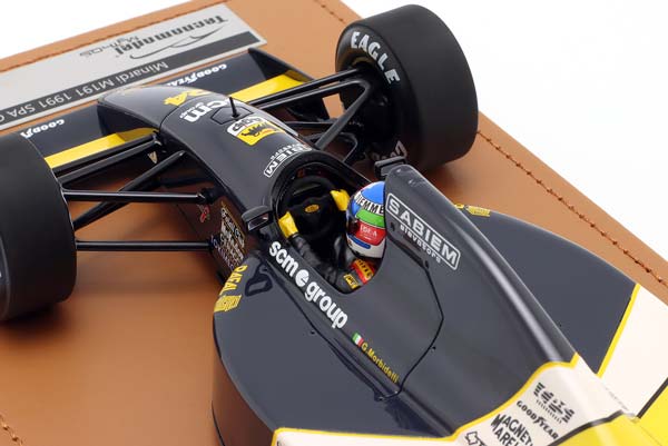 MINARDI M191 #24 BELGIAN GP FORMULA 1 1991 GIANNI MORBIDELLI / МИНАРДИ M191 БЕЛГИАН ГРАН-ПРИ ФОРМУЛА-1 ГИАННИ МОРБИДЕЛЛИ — фото 5